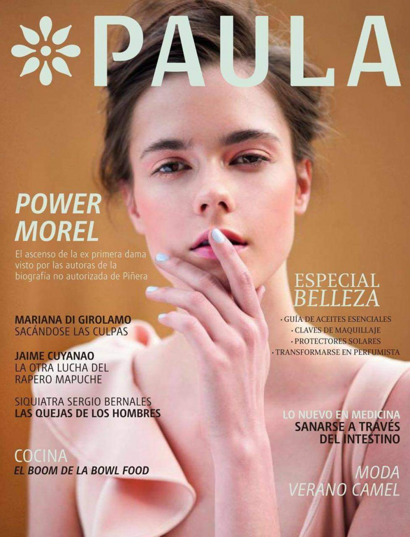 Katerina Rimlova featured on the Paula cover from October 2017