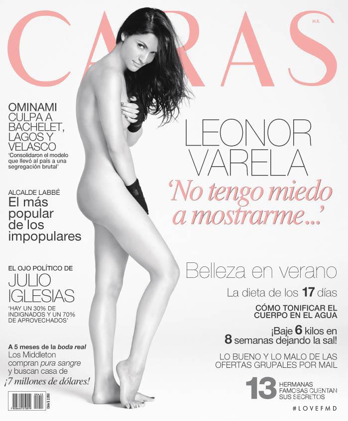 Leonor Varela featured on the Caras Chile cover from October 2011