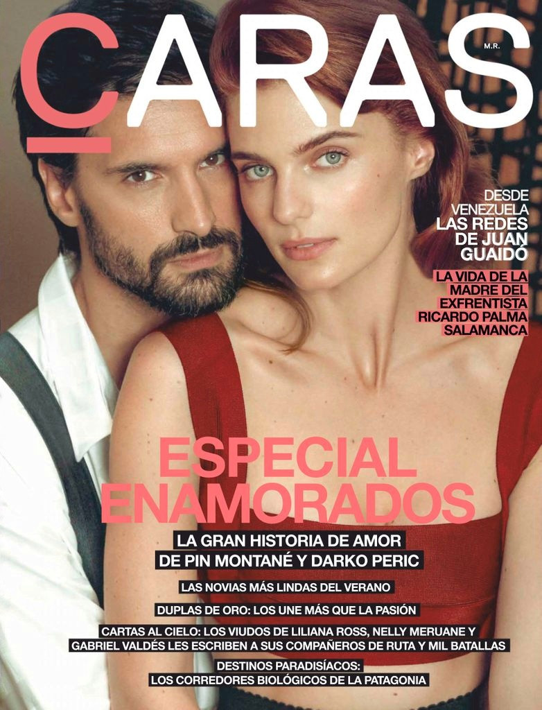 Darko Peric featured on the Caras Chile cover from February 2019