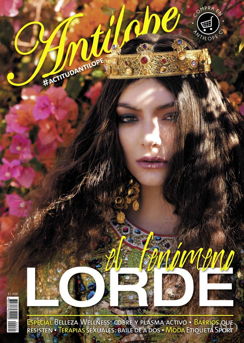 Lorde featured on the Antilope cover from March 2014