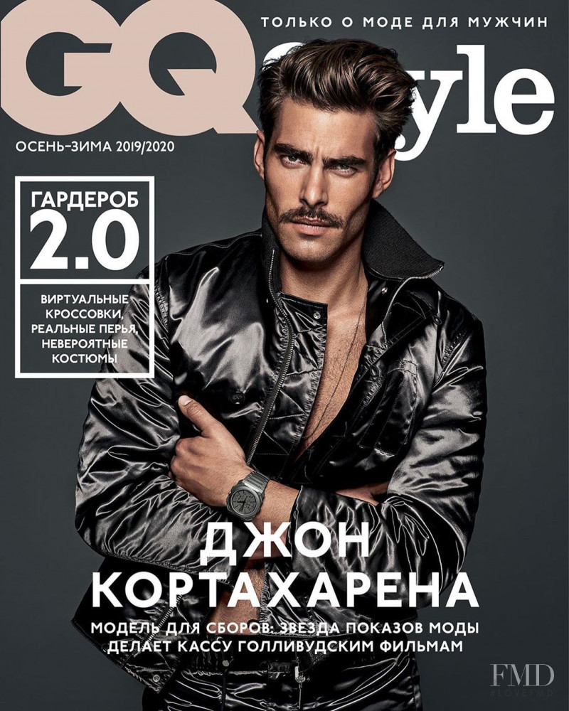 Jon Kortajarena  featured on the Elle South Africa cover from September 2019