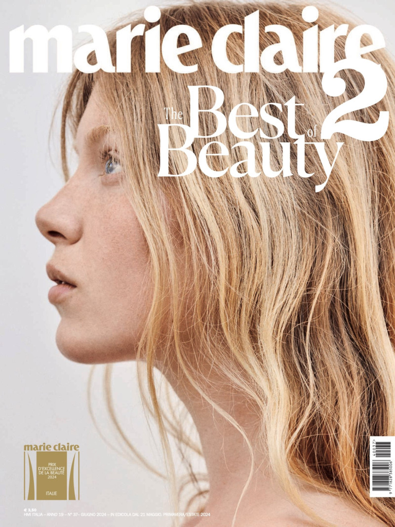 Tes Linnenkoper featured on the Marie Claire 2 Italy cover from June 2024