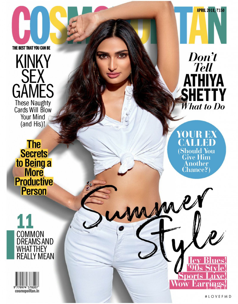  featured on the Cosmopolitan India cover from April 2018