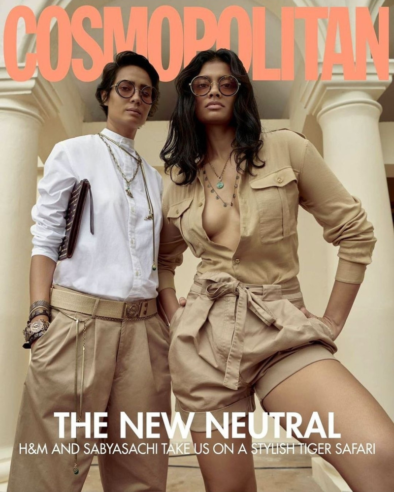 Rikee Chatterjee featured on the Cosmopolitan India cover from August 2021