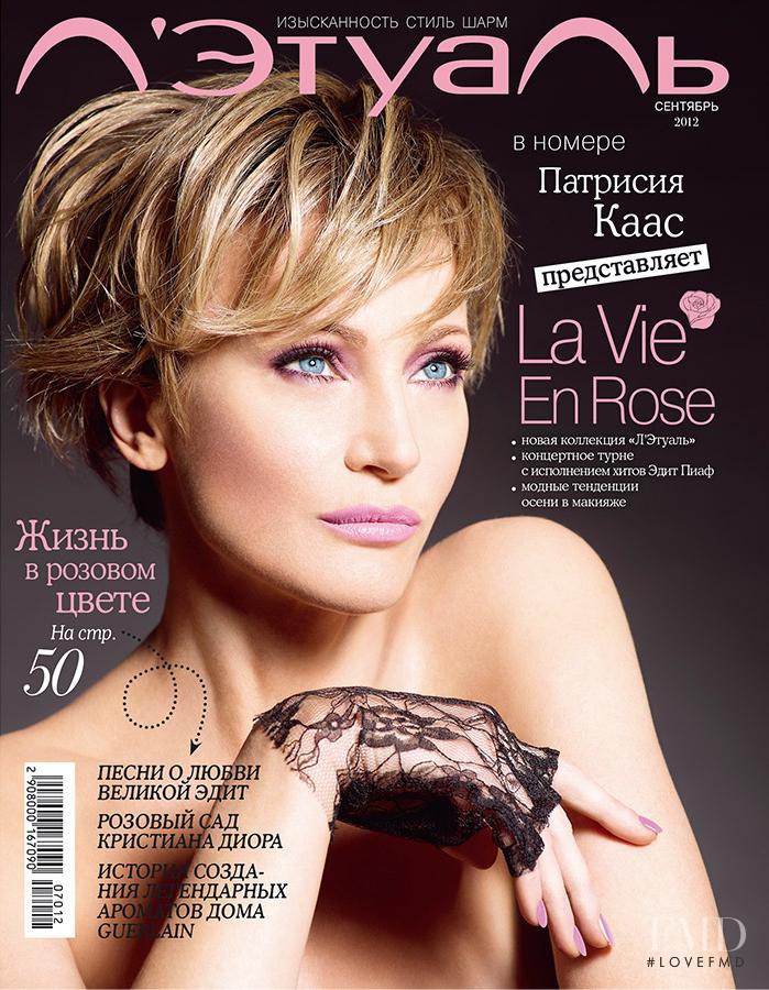 Patricia Kaas featured on the L\'Etoile cover from September 2012