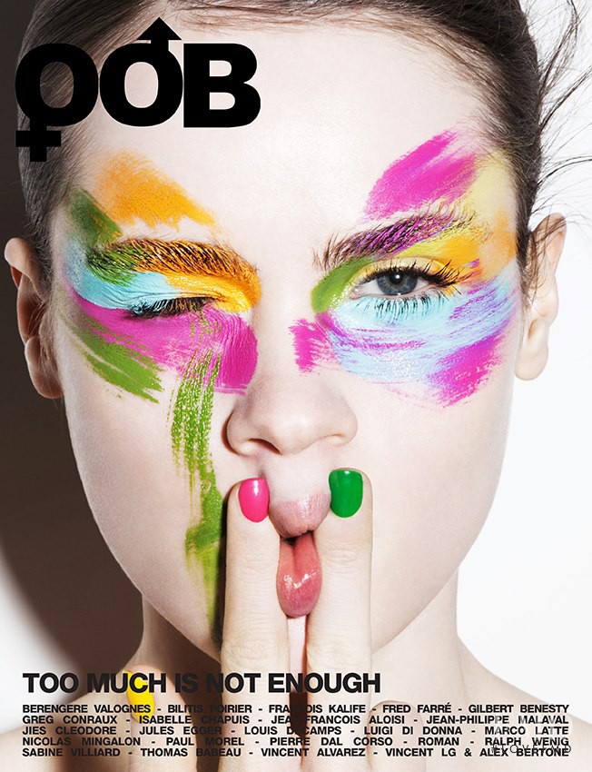 Reka Nagy featured on the OOB Mag cover from March 2013