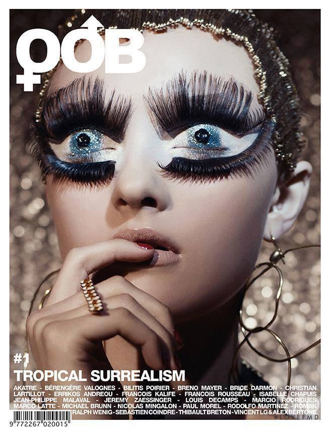 Julia Belyakova featured on the OOB Mag cover from October 2013