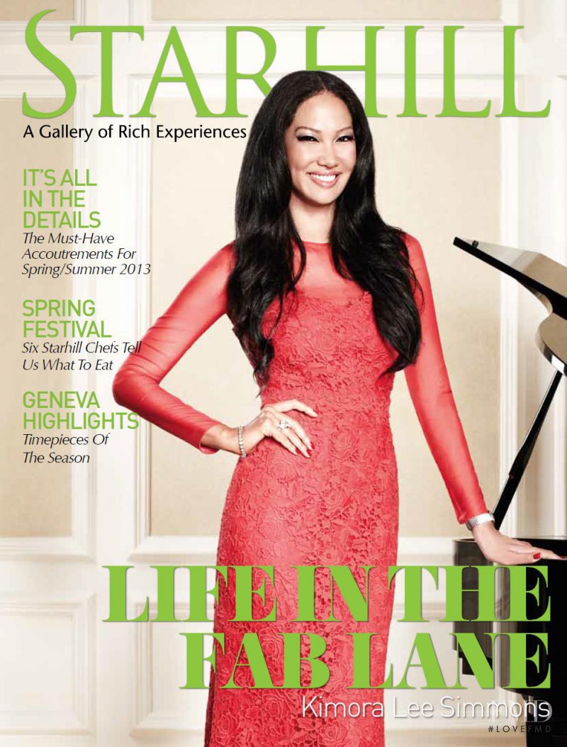 Kimora Lee Simmons featured on the Starhill screen from March 2013