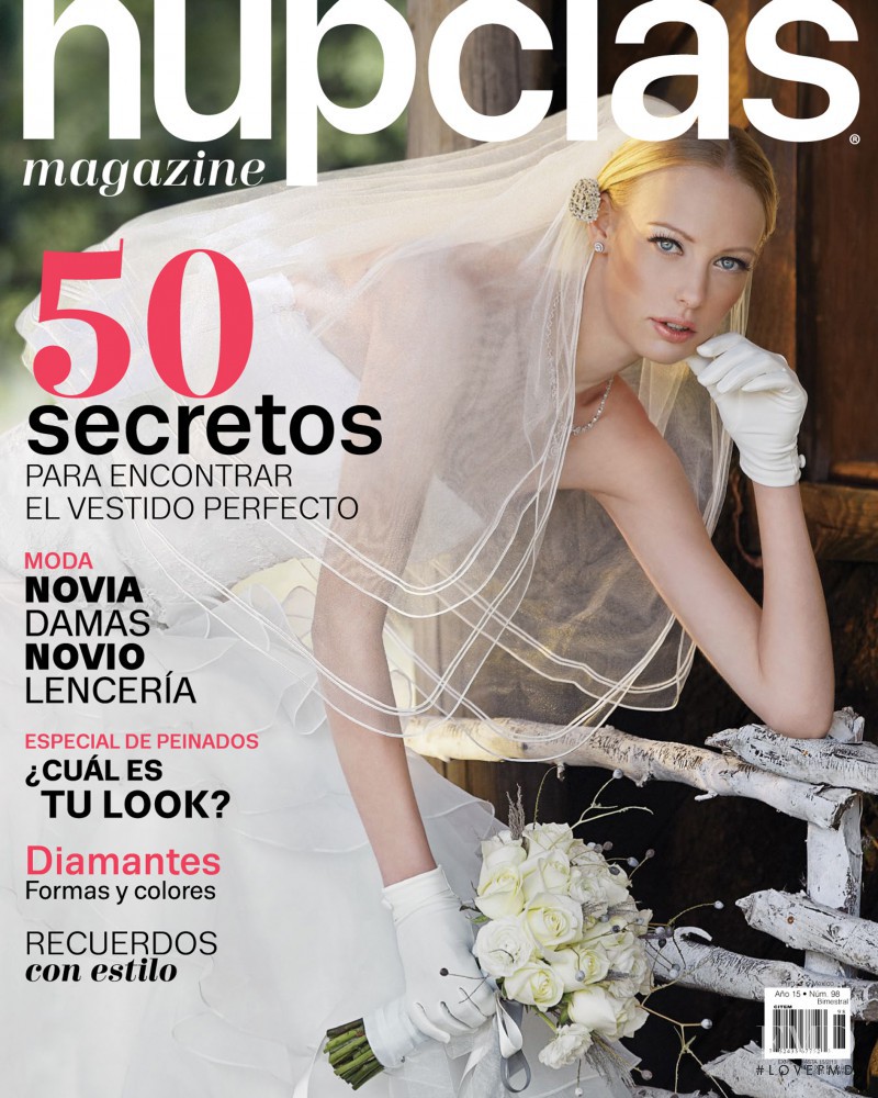 Madelene Nord featured on the Nupcias Magazine cover from December 2012
