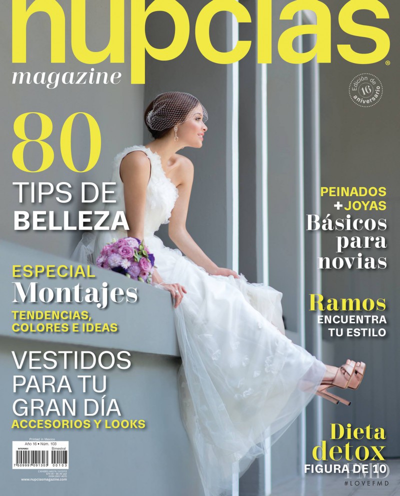  featured on the Nupcias Magazine cover from November 2013