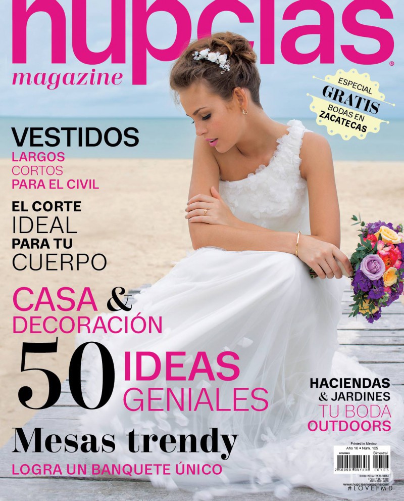  featured on the Nupcias Magazine cover from February 2014