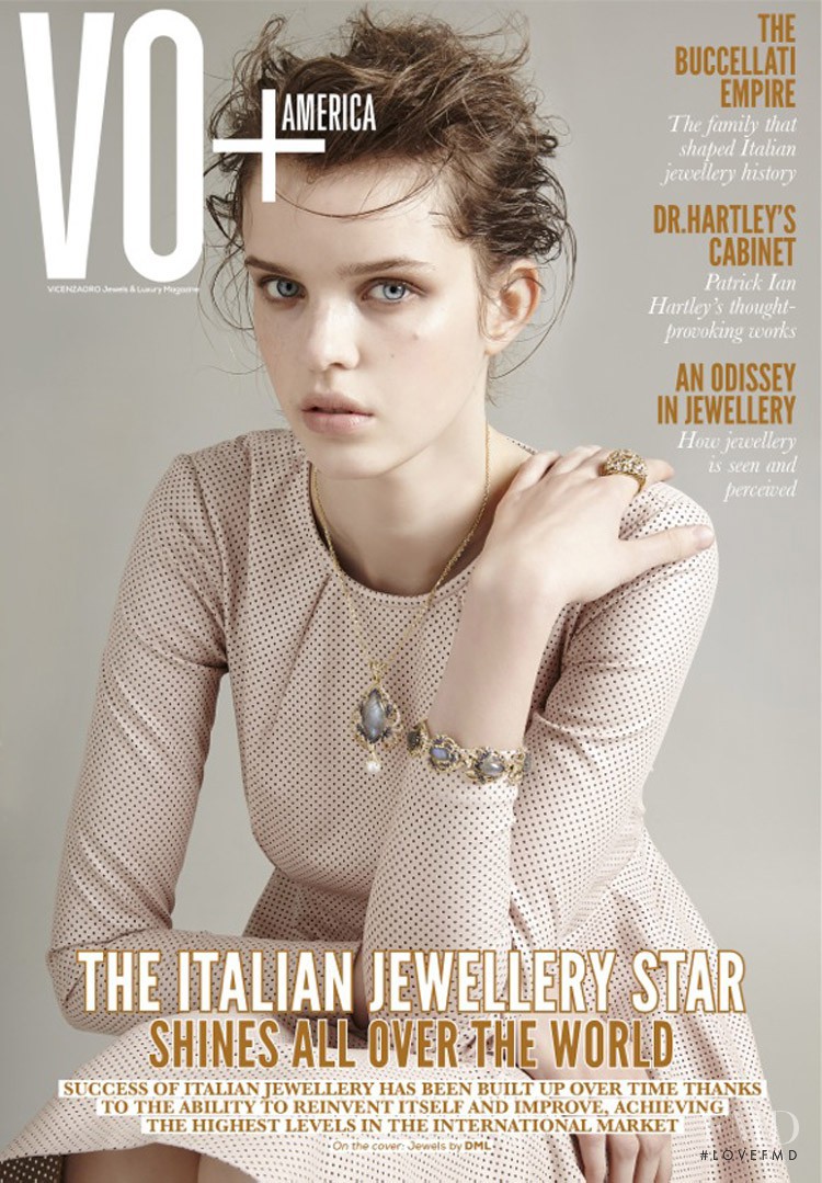 Marli Libucha featured on the Vo+ cover from June 2014