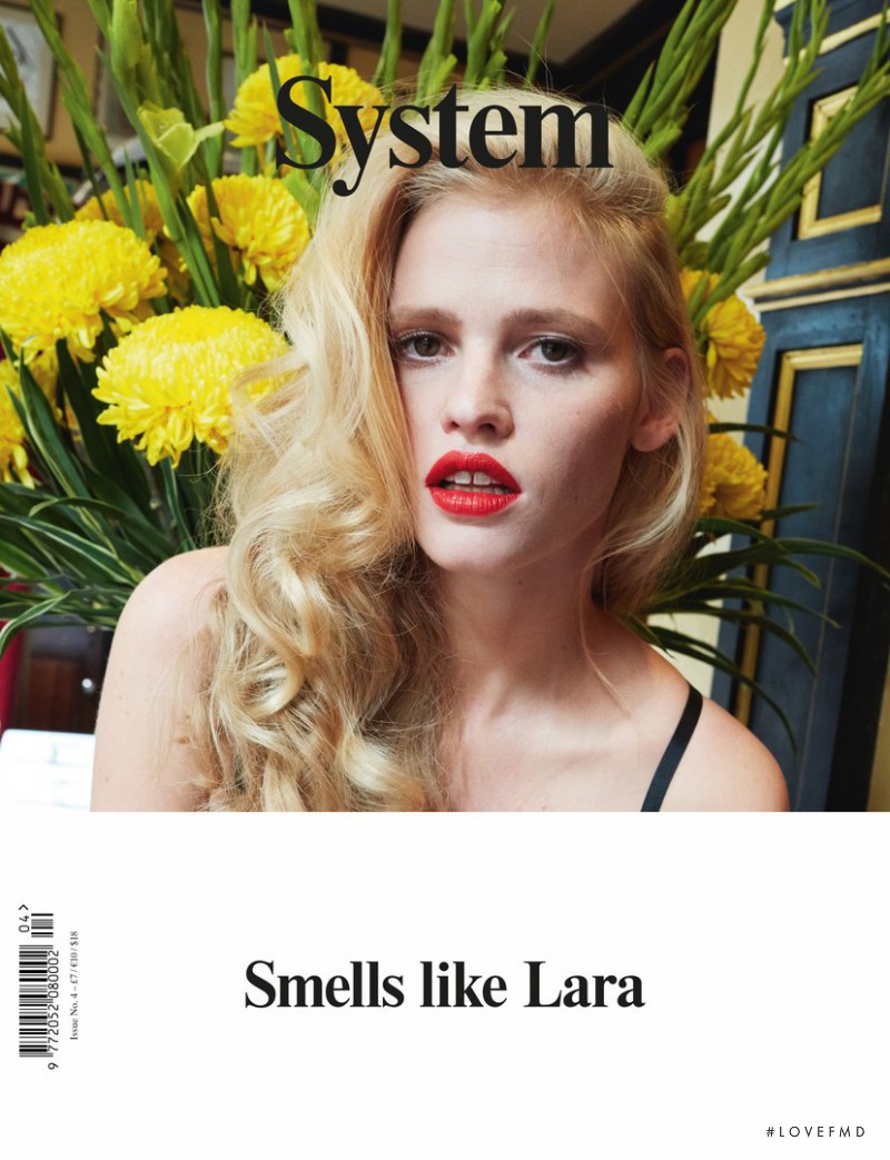 Lara Stone featured on the System cover from September 2014