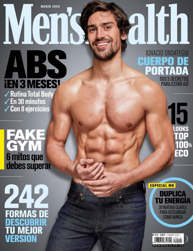 Cover Of Men S Health Spain With Ignacio Ondategui March Id Magazines The Fmd