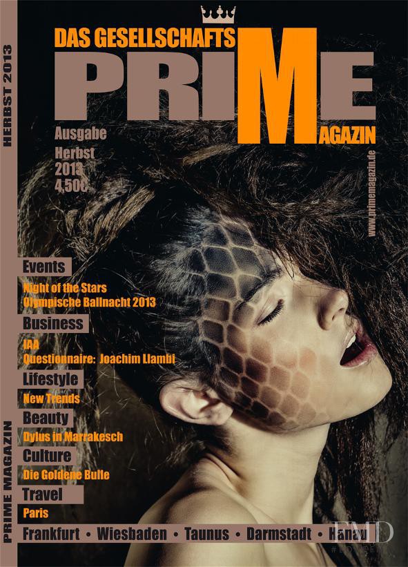  featured on the Prime Magazin cover from September 2013