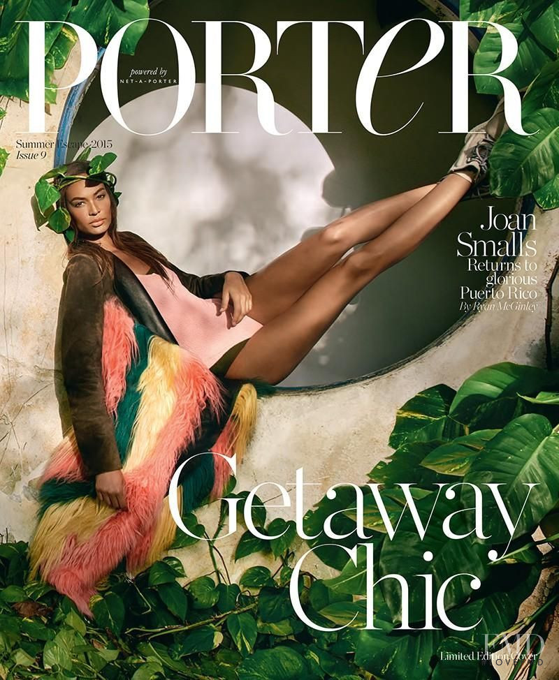 Joan Smalls featured on the Porter cover from June 2015
