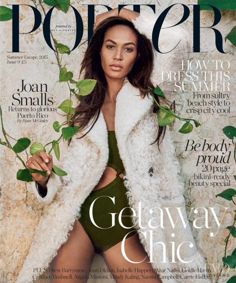 Joan Smalls featured on the Porter cover from June 2015
