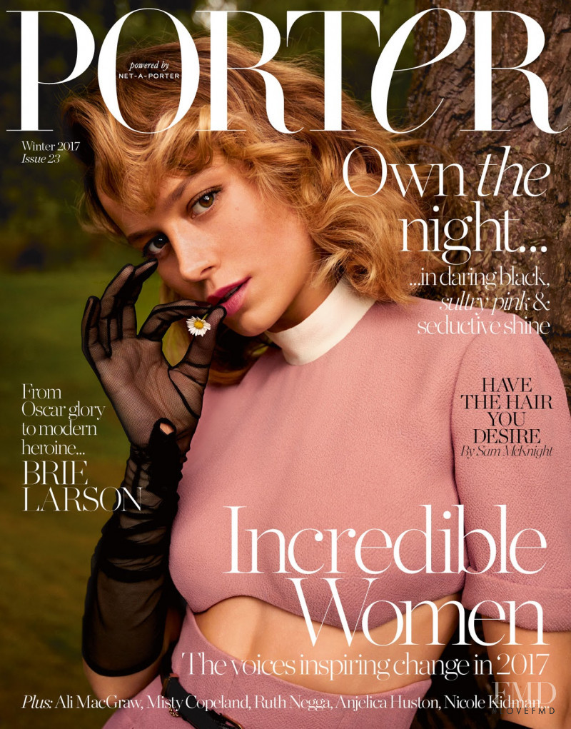  featured on the Porter cover from October 2017