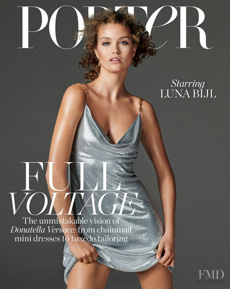 Luna Bijl featured on the Porter cover from November 2019