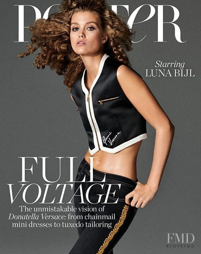 Luna Bijl featured on the Porter cover from November 2019
