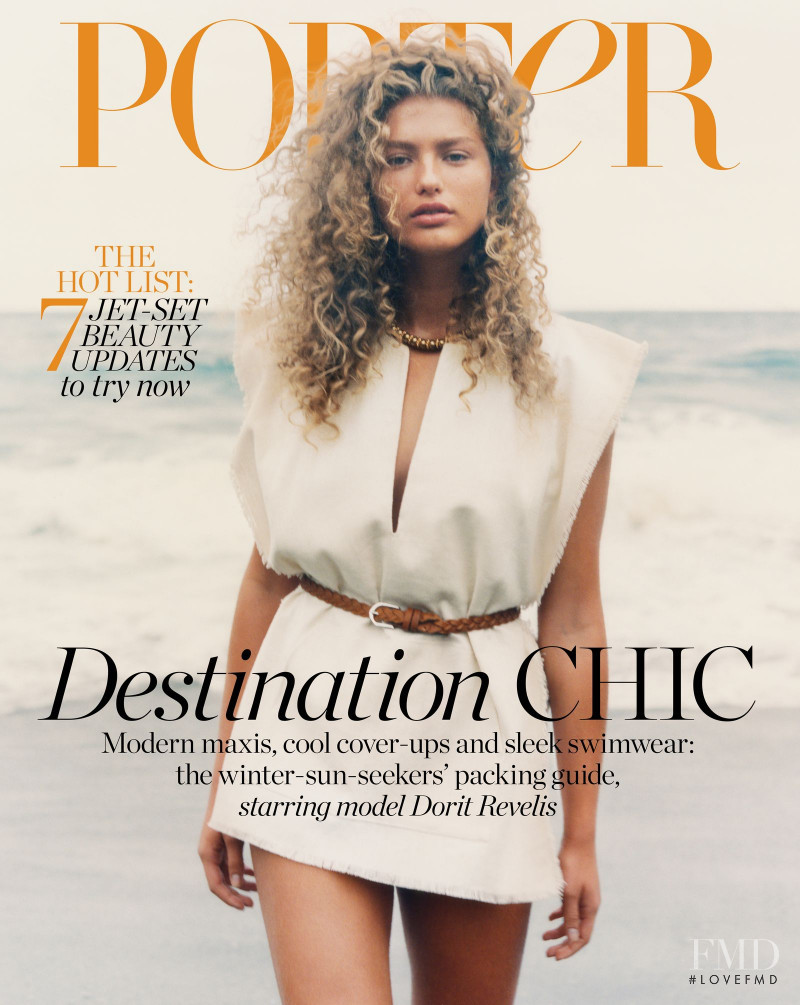 Dorit Revelis featured on the Porter cover from November 2019