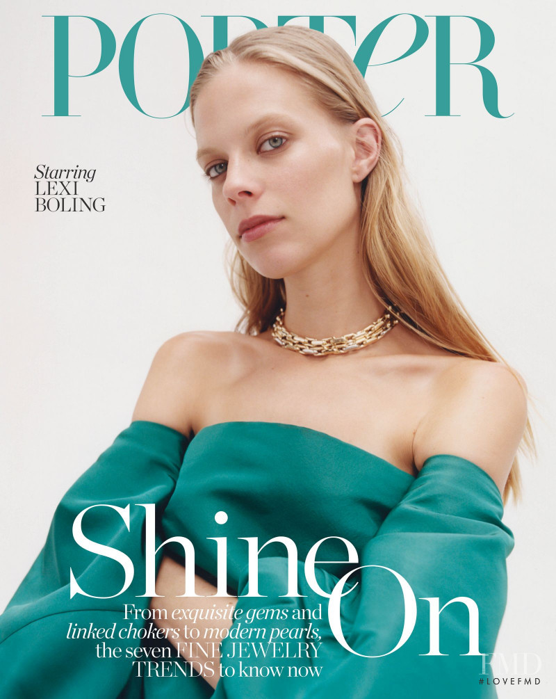 Lexi Boling featured on the Porter cover from February 2020