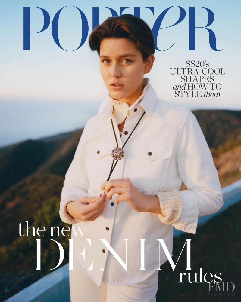 Vivienne Rohner featured on the Porter cover from January 2020