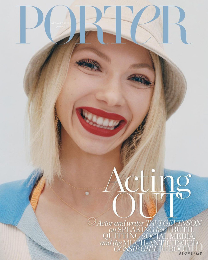 Tavi Gevinson featured on the Porter cover from July 2021