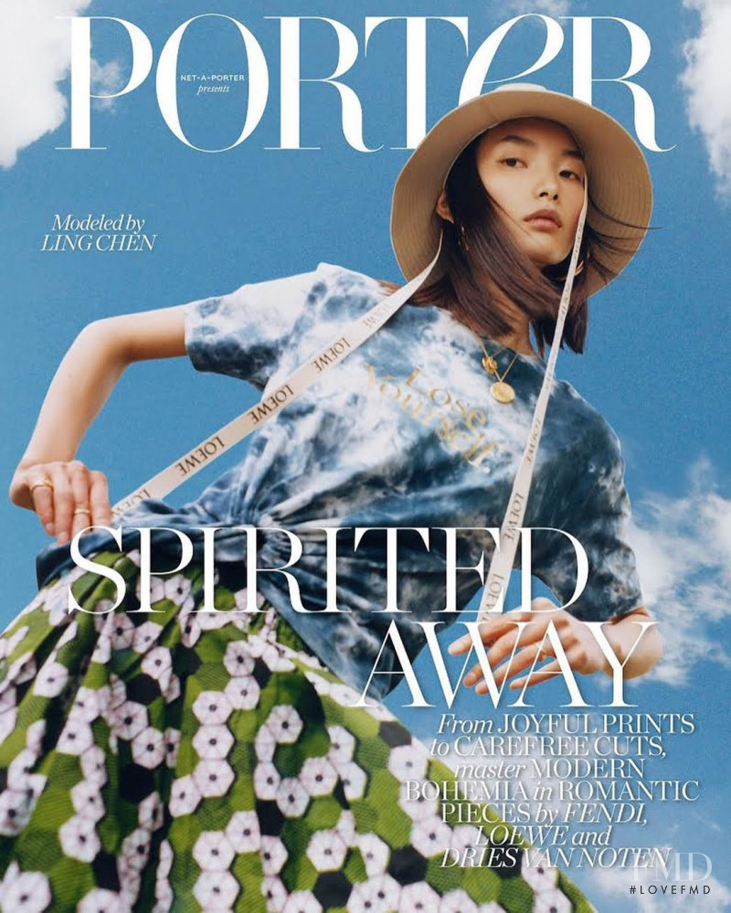 Ling Ling Chen featured on the Porter cover from May 2021