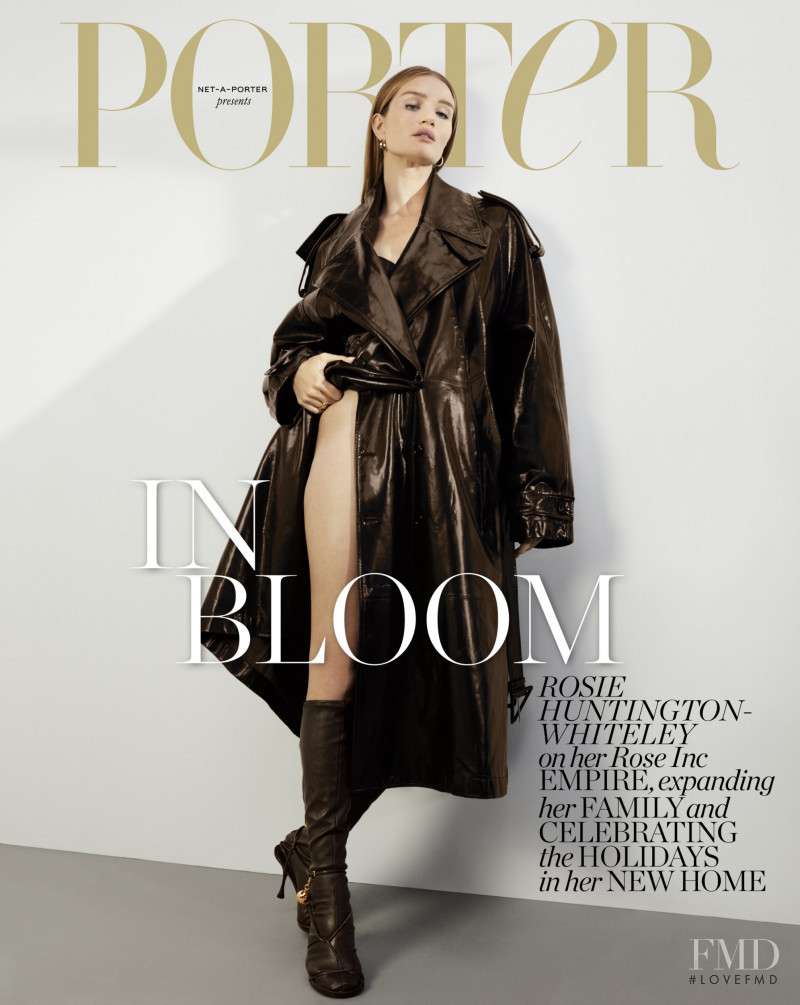 Rosie Huntington-Whiteley featured on the Porter cover from November 2021