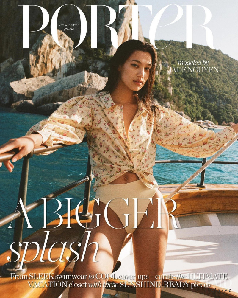Jade Nguyen featured on the Porter cover from July 2022