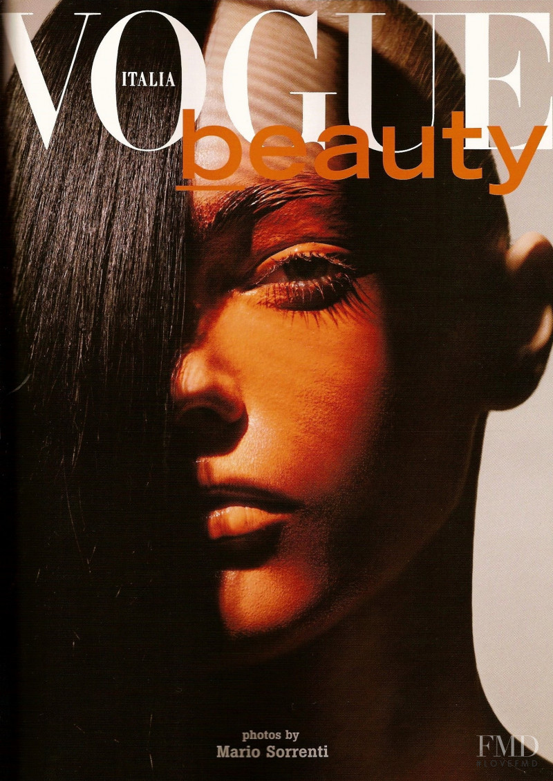 Sasha Pivovarova featured on the Vogue Beauty Italy cover from September 2007