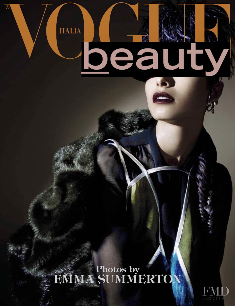  featured on the Vogue Beauty Italy cover from August 2014