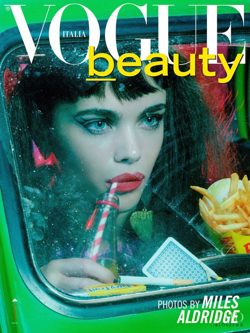  featured on the Vogue Beauty Italy cover from May 2014