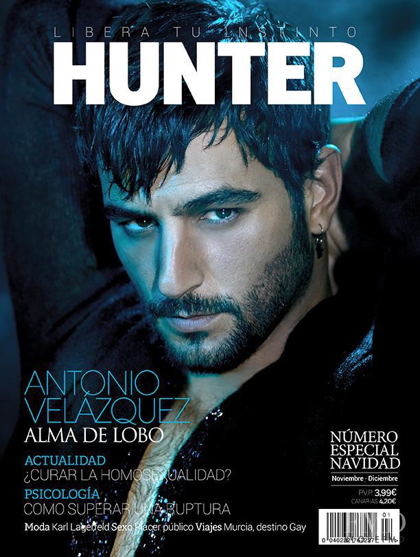 Antonio Velázquez featured on the Hunter Spain cover from November 2013