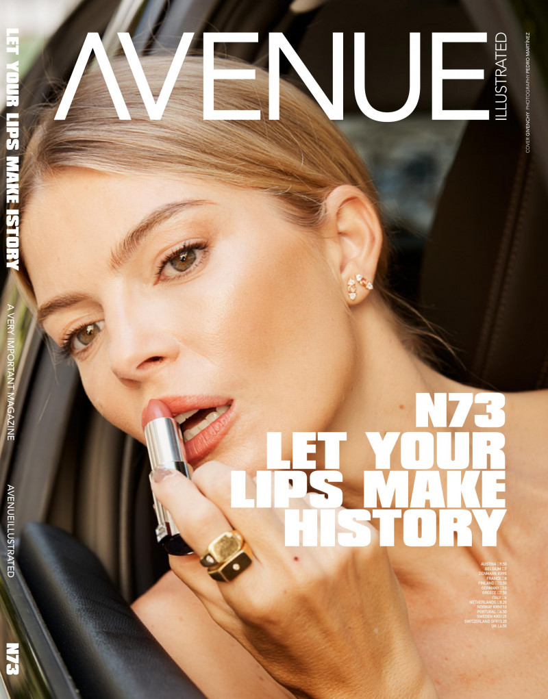 Cristina Tosio featured on the Avenue Illustrated cover from November 2022