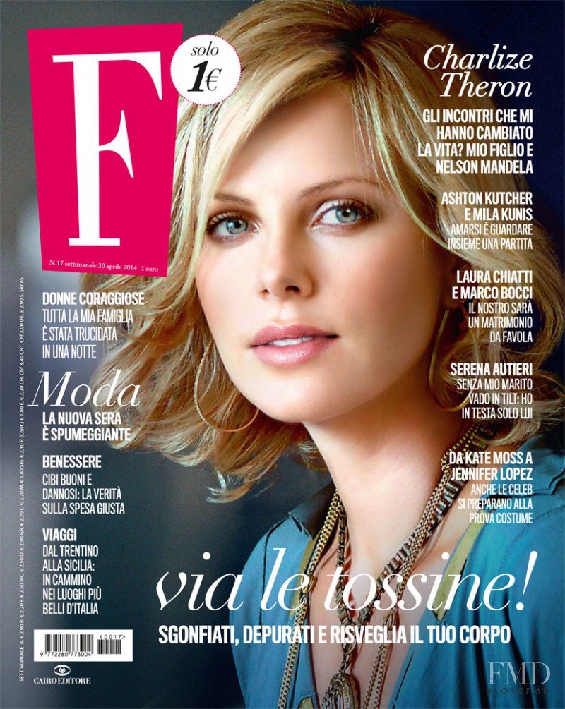 Charlize Theron
 featured on the F cover from April 2014