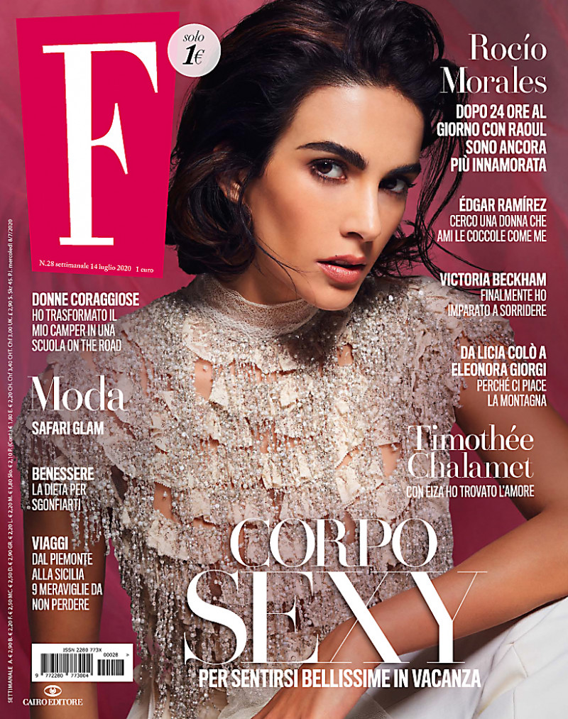 Rocio Morales featured on the F cover from July 2020
