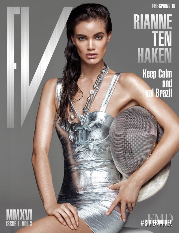 Rianne ten Haken featured on the FV cover from April 2016
