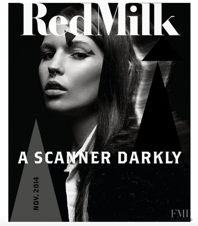 Sara Kiscinska featured on the Redmilk cover from November 2014