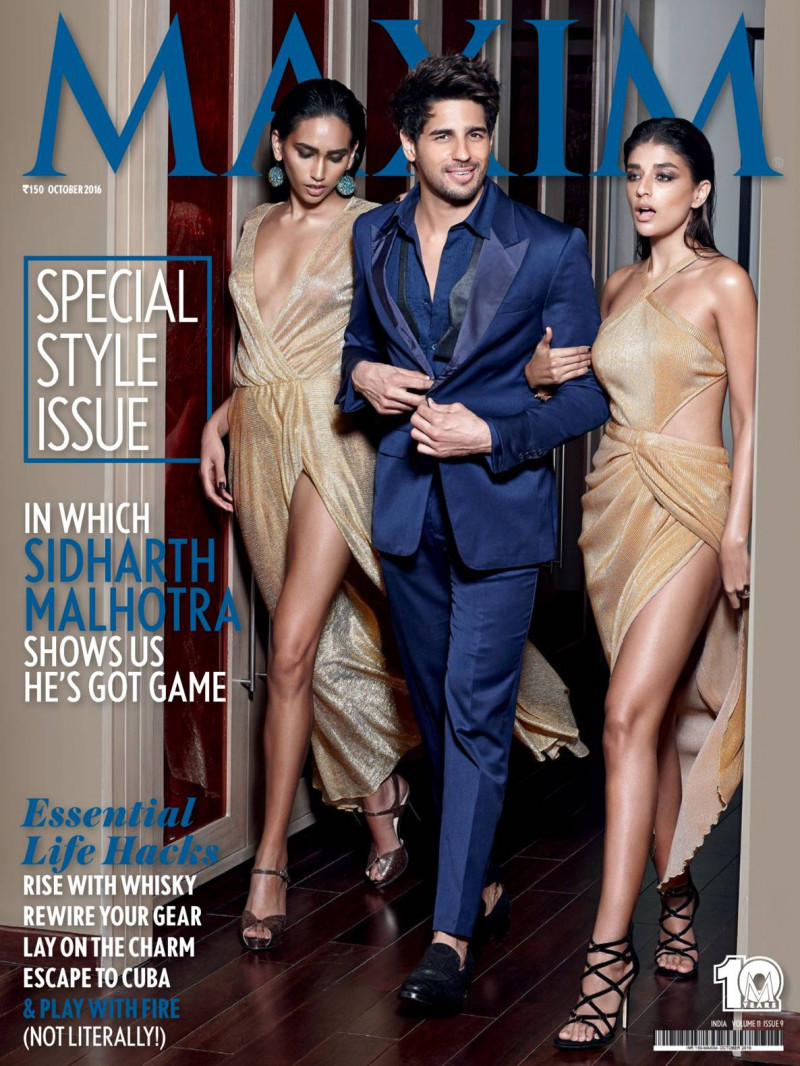  featured on the Maxim India cover from October 2016