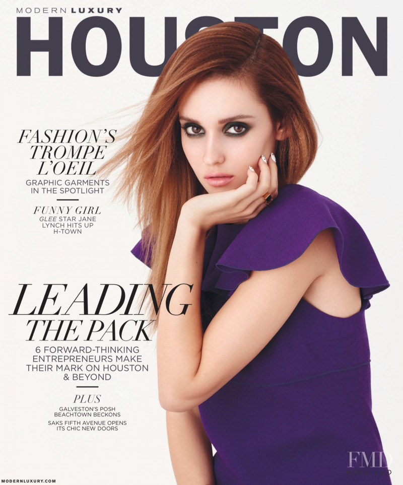 Fred Juneau featured on the Modern Luxury Houston cover from June 2016