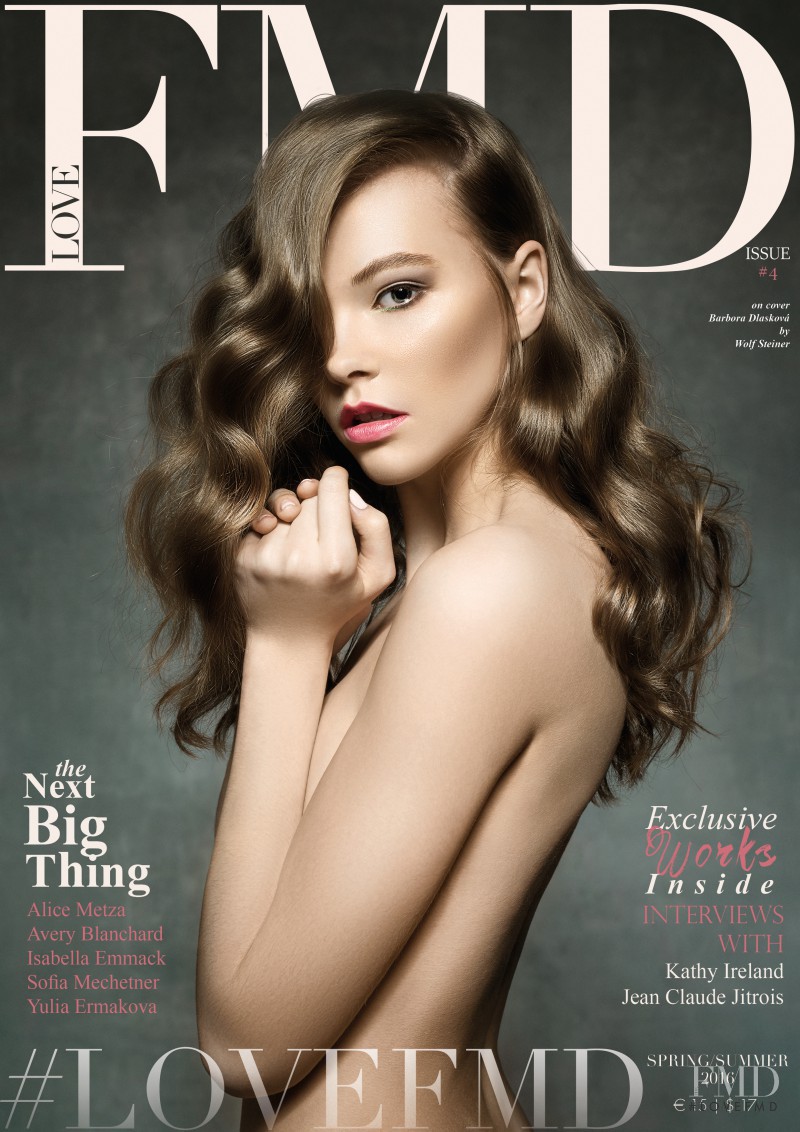 Barbora Dlasková featured on the loveFMD cover from February 2016