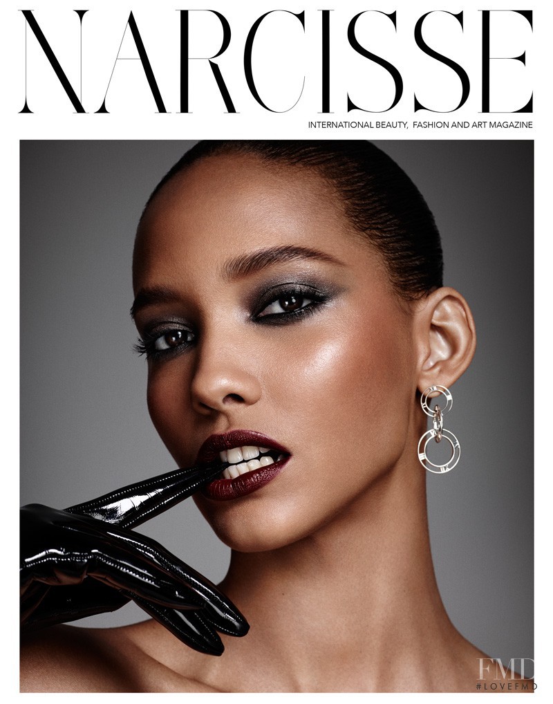 Cora Emmanuel featured on the Narcisse cover from September 2015