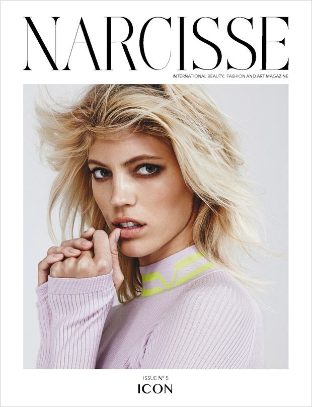 Devon Windsor featured on the Narcisse cover from September 2016