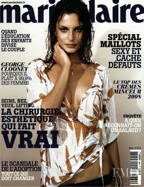  featured on the Marie Claire France cover from May 2008
