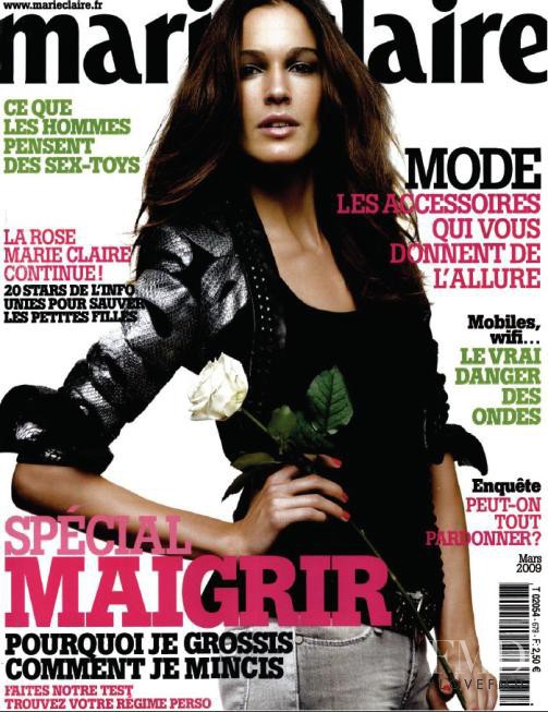  featured on the Marie Claire France cover from March 2009