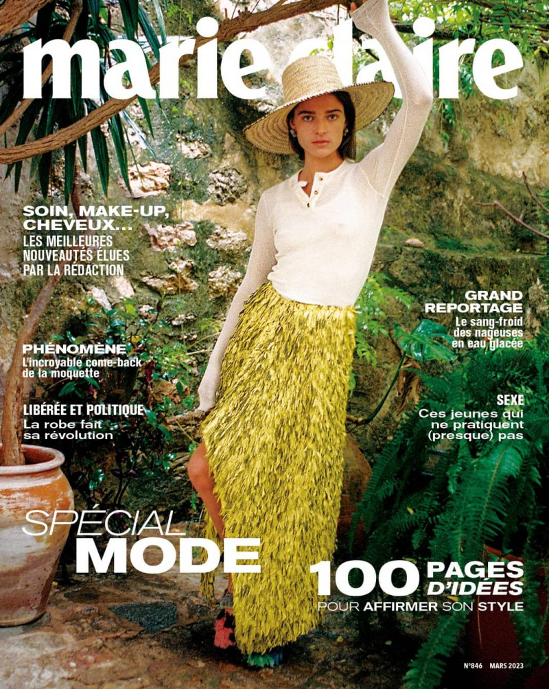  featured on the Marie Claire France cover from March 2023