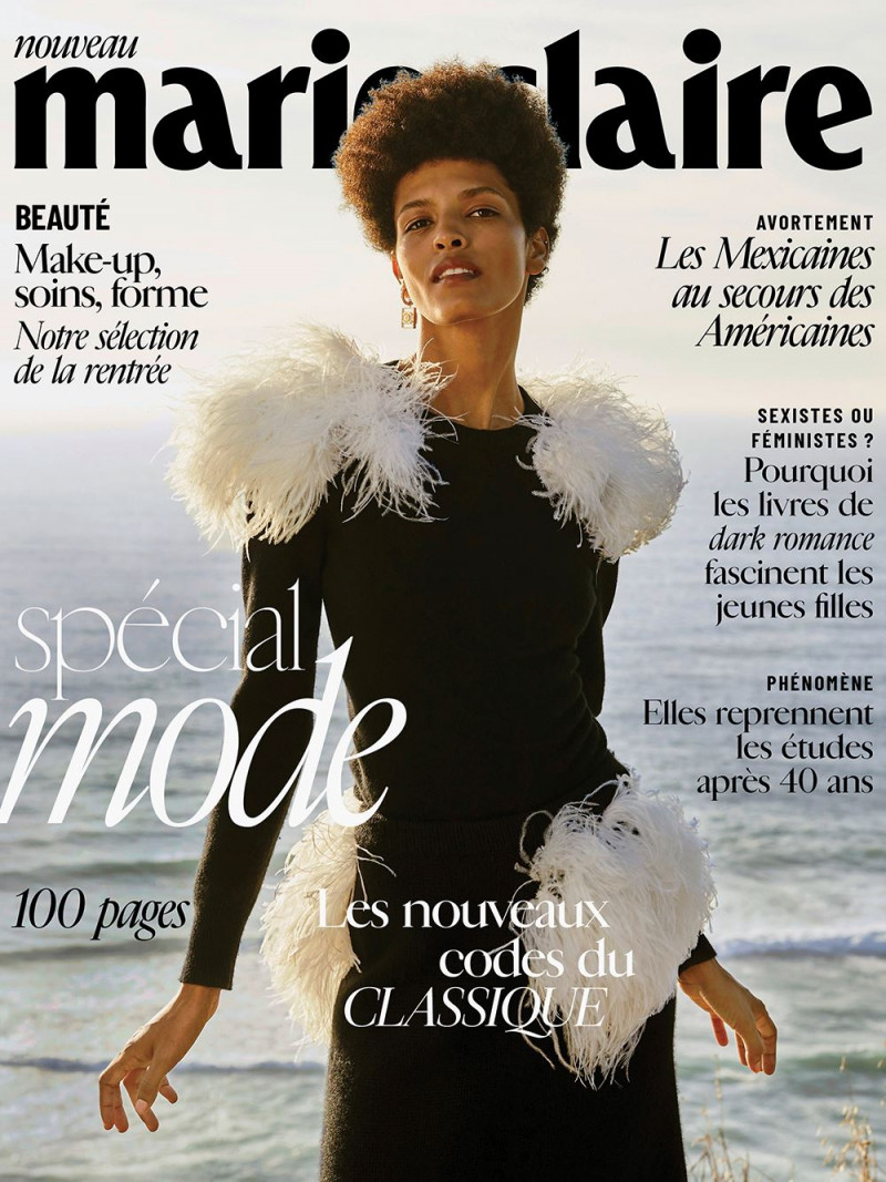 Laiza de Moura featured on the Marie Claire France cover from September 2023