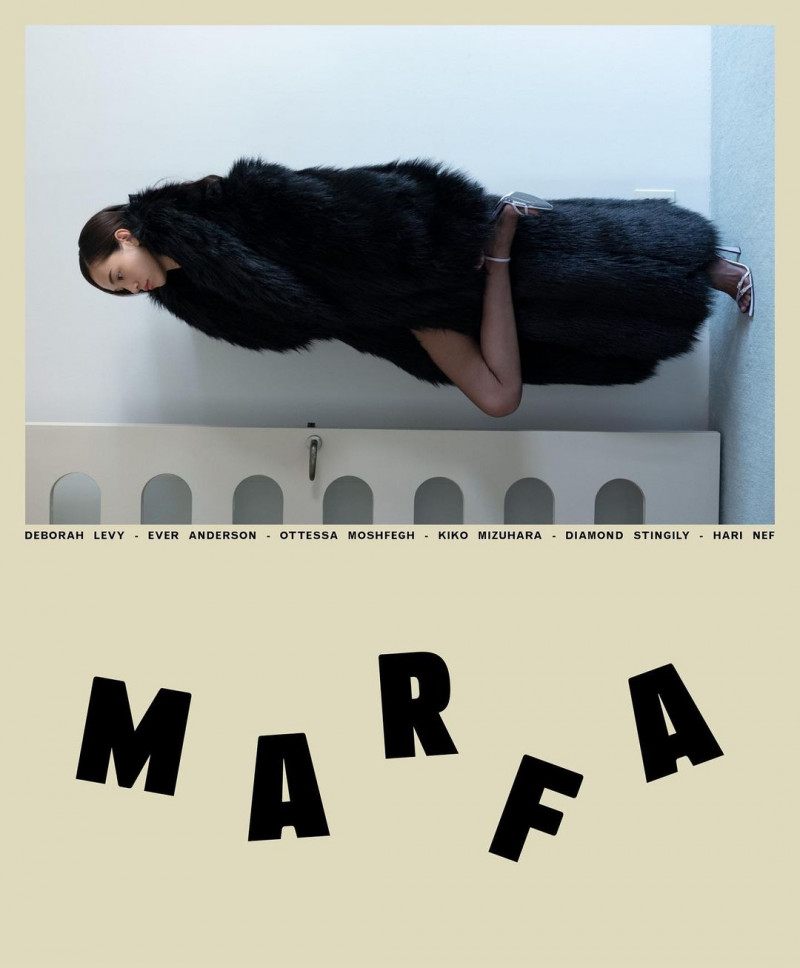 Kiko Mizuhara featured on the Marfa Journal cover from September 2022